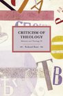 Criticism of Theology On Marxism and Theology III