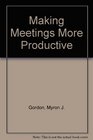 Making Meetings More Productive