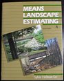 Means Landscape Estimating Second Edition
