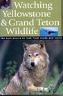 Watching Yellowstone  Grand Teton Wildlife