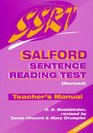 Salford Sentence Reading Test Teacher's Manual