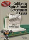 California State  Local Government in Crisis