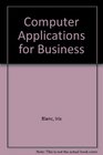 Computer Applications for Business