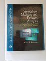 Spreadsheet modeling and decision analysis A practical introduction to management science
