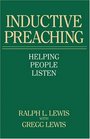 Inductive Preaching Helping People Listen