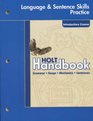 Holt Handbook Language and Sentence Skill Practice  Intro Course Paper Back