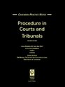Procedure in Courts and Tribunals