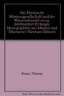 Die Rheinische Missionsgesellschaft und der Missionshandel im 19 Jahrhundert