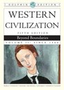 Western Civilization Beyond Boundaries Dolphin Edition Volume II