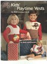Kids' Playtime Vests to Knit in Sizes 2 to 8