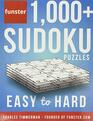 Funster 1000 Sudoku Puzzles Easy to Hard Sudoku puzzle book for adults