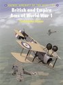 British and Empire Aces of World War I (Osprey Aircraft of the Aces No 45)