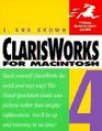 Clarisworks for Macintosh 4