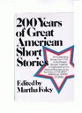 200 Years of Great American Short Stories