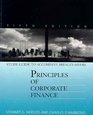 Study Guide to Accompany Principles of Corporate Finance
