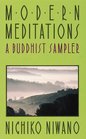 Modern Meditations A Buddhist Sampler