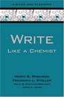 Write Like a Chemist A Guide and Resource