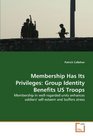 Membership Has Its Privileges Group Identity  Benefits US Troops Membership in wellregarded units enhances soldiers'  selfesteem and buffers stress