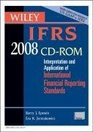 Wiley IFRS 2008 CDROM Interpretation and Application of International Accounting and Financial Reporting Standards 2008