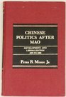 Chinese Politics After Mao