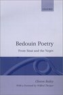 Bedouin Poetry from Sinai and the Negev Mirror of a Culture