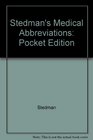 Stedman's Medical Abbreviations Pocket Edition