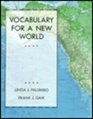 Vocabulary for a New World