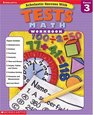 Scholastic Success with Tests Math Workbook Grade  3