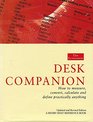 The Economist Desk Companion How to Measure Convert Calculate and Define Practically Anything