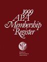 1999 Apa Membership Register