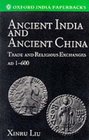 Ancient India and Ancient China Trade and Religious Exchanges Ad 1600