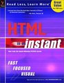 HTML In An Instant