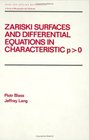 Zariski Surfaces And Differential Equations in Characteristic