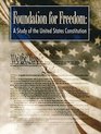 Foundation for Freedom A Study of the United States Constitution Workbook