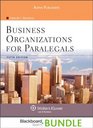 Blackboard Bundle Business Organizations for Paralegals 5e