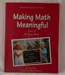 Making Math Meaningful Level 2 Student Book