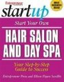 Start Your Own Hair Salon and Day Spa