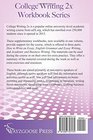 College Writing 2x Workbook Series