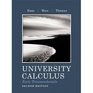 University Calculus Early Transcendentals