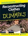 Reconstructing Clothes For Dummies