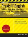 CliffsNotes Praxis II English Subject Area Assessments 3rd Edition
