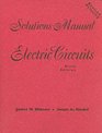 Electric Circuits Solutions Manual
