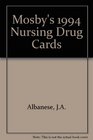 Mosby's 1994 Nursing Drug Cards/Box Container