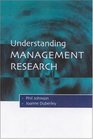 Understanding Management Research  An Introduction to Epistemology
