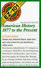 American History 1877 to the Present