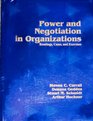 Power and Negotiation in Organizations A Book of Readings