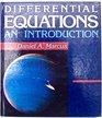 Differential Equations An Introduction