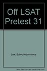 The Official LSAT PrepTest 31