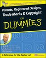 Patents Registered Designs Trade Marks and Copyright for Dummies