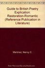 Guide to British Poetry Explication Restoration Romantic